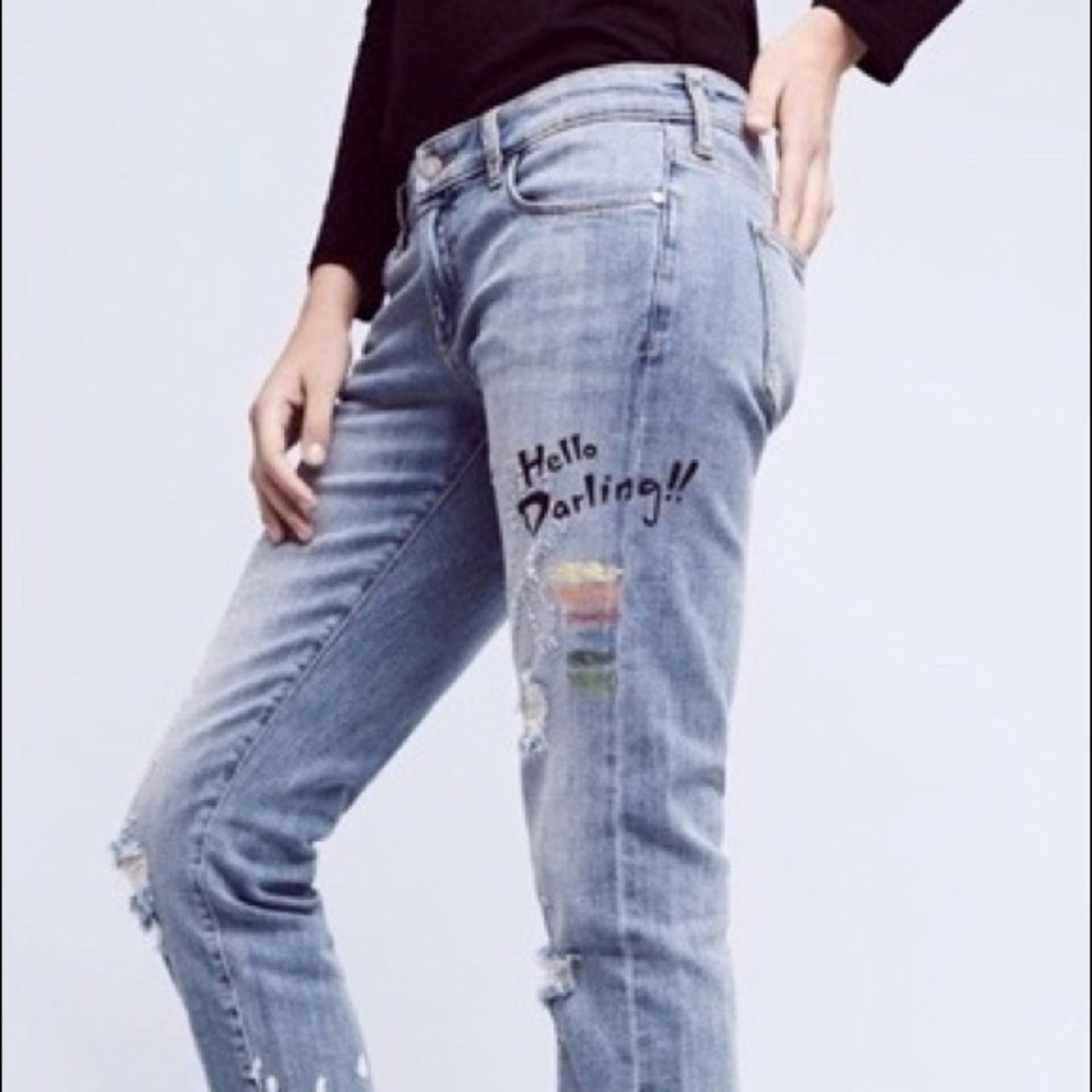Anthropologie Pilcro Hello Darling Jeans